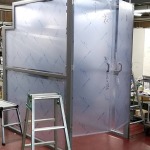 分割式塩ビ製ウォークインフード出荷しました